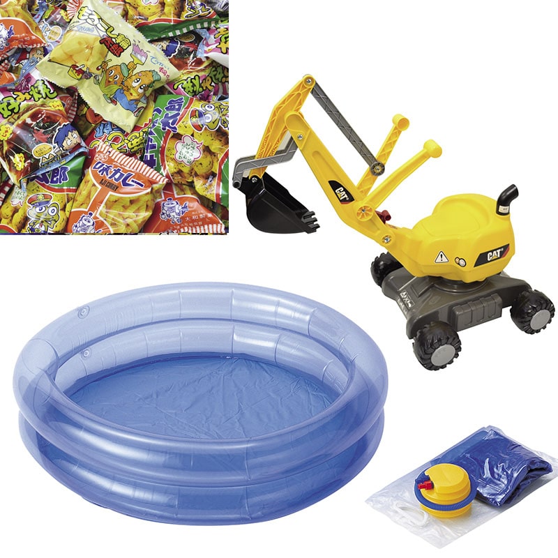 パワーショベルすくいどり 人気スナック菓子いろいろプレゼント 21309 1パック(ご注文単位1パック)【直送品】