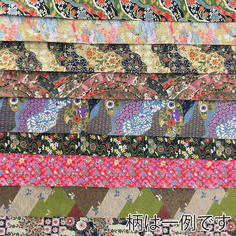 和紙 友禅紙ちりめん おまかせ10枚セット No.6 86819 1袋（ご注文単位10袋）【直送品】