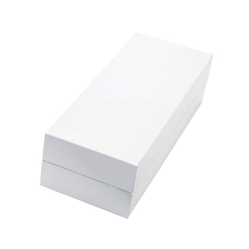パッケージ中澤 焼菓子ギフト箱 DG66 ホワイト #2408 B13810 100枚/箱(ご注文単位1箱)【直送品】
