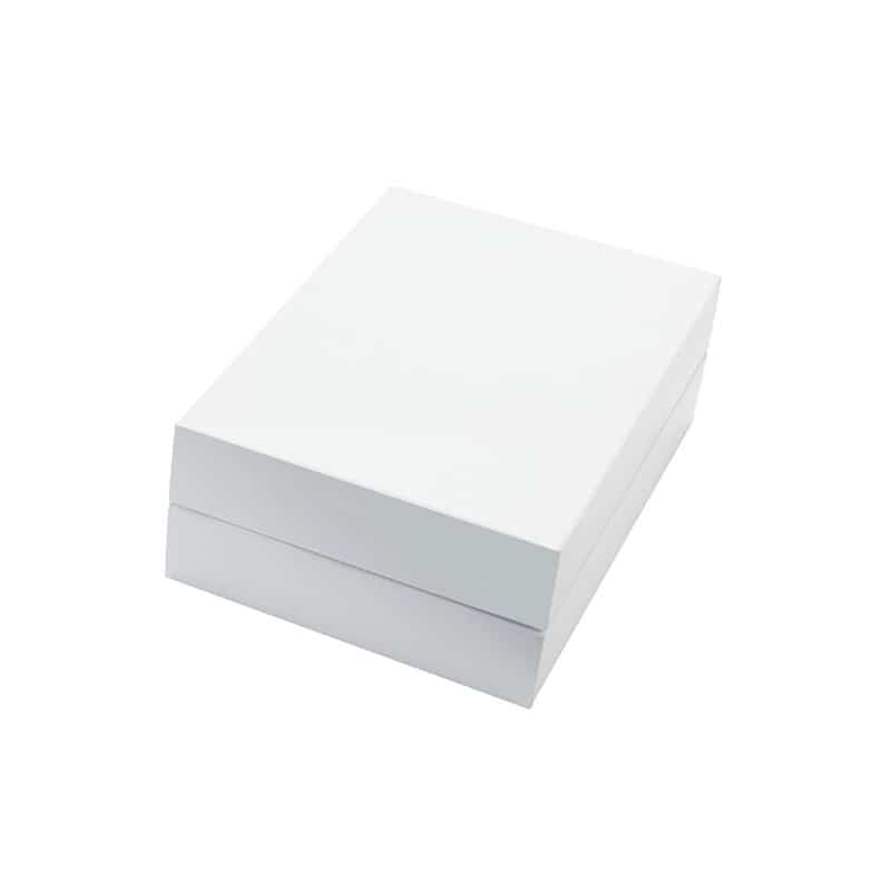 パッケージ中澤 焼菓子ギフト箱 DG66 ホワイト #1812 B13880 100枚/箱(ご注文単位1箱)【直送品】