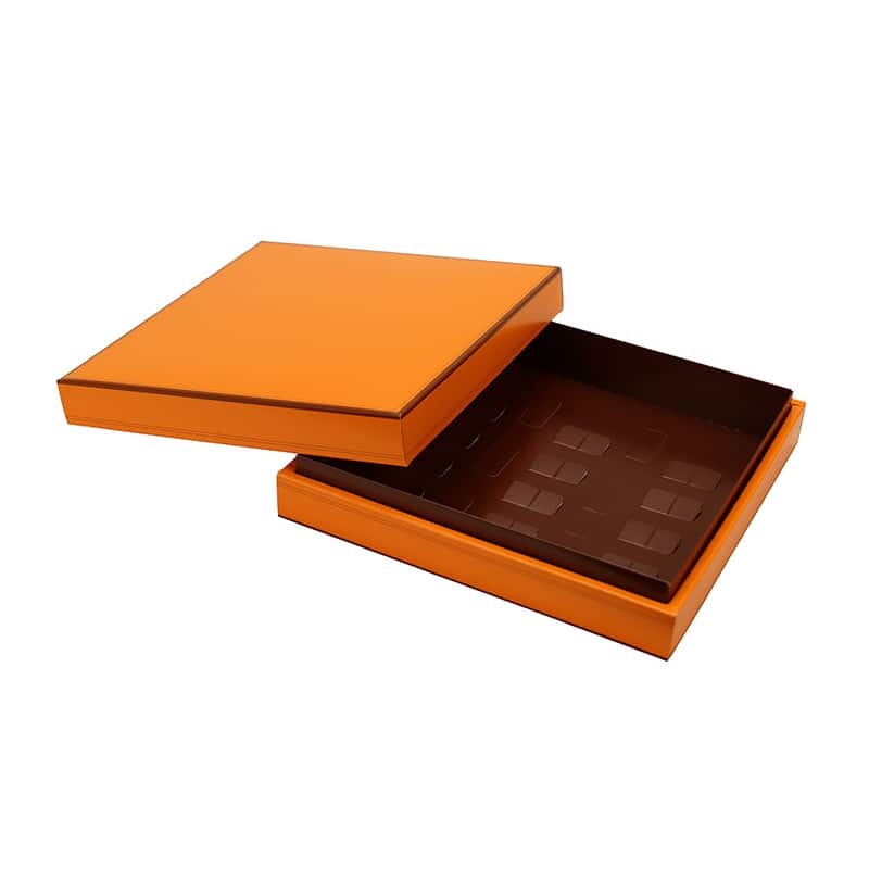 パッケージ中澤 焼菓子ギフト箱 DG66 キャラメル #2424 B13930 50枚/箱（ご注文単位1箱）【直送品】