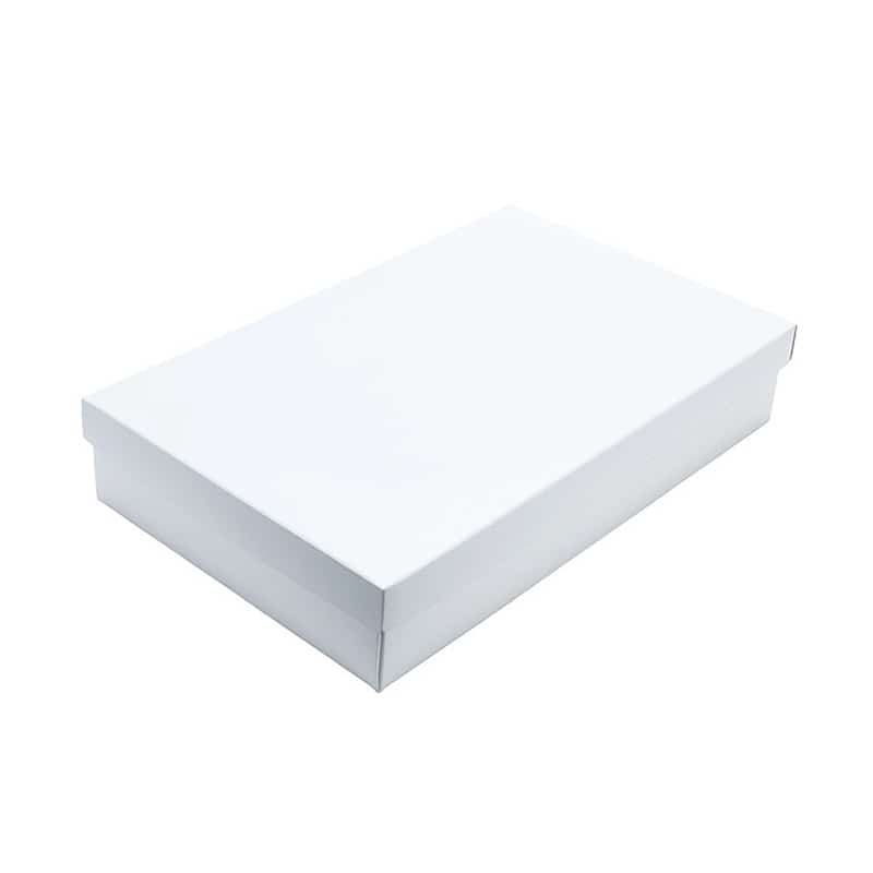 パッケージ中澤 焼菓子ギフト箱 新マドレーヌ ホワイト 10ヶ用 B20810 100枚/箱（ご注文単位1箱）【直送品】