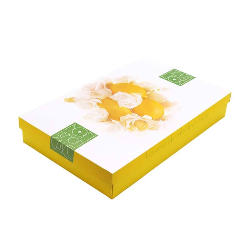パッケージ中澤 焼菓子ギフト箱 ボンレモン 10ヶ用 B21210 200枚/箱（ご注文単位1箱）【直送品】