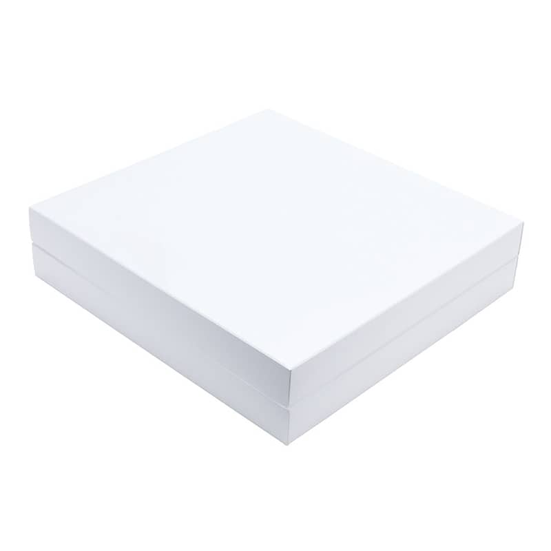パッケージ中澤 焼菓子ギフト箱 フリーBOX パール 12号 B30130 50枚/箱（ご注文単位1箱）【直送品】
