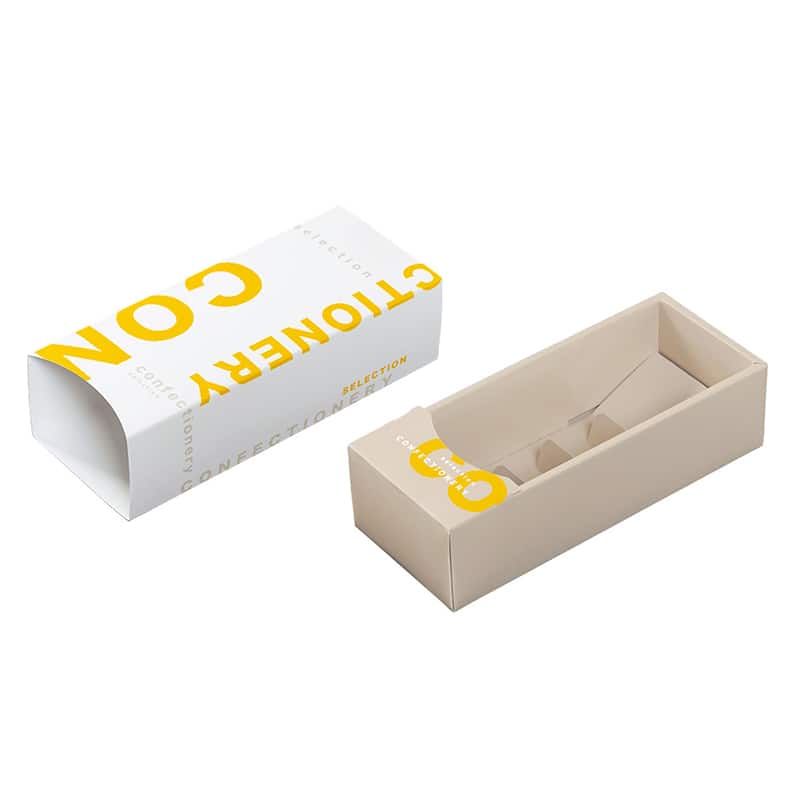 パッケージ中澤 焼菓子ギフト箱 BCスリーブ ハニー 5号 B32820 50枚/箱（ご注文単位1箱）【直送品】