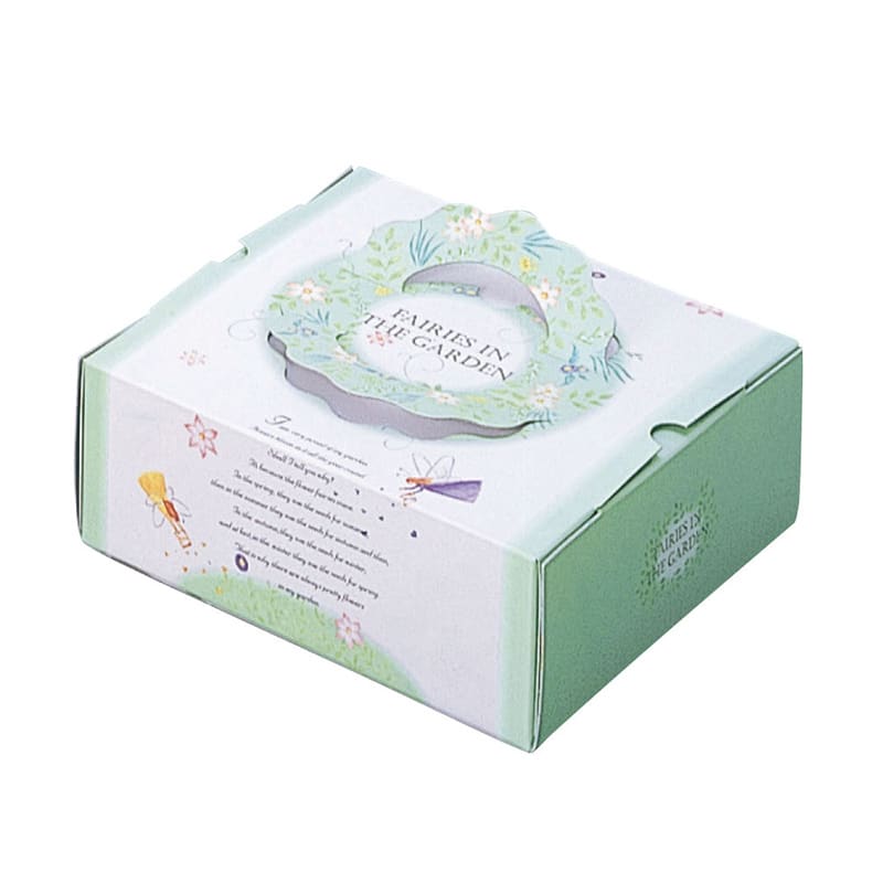 パッケージ中澤 洋菓子箱 ガトー H80 フェアリー 6寸用 D14340 100枚/袋（ご注文単位1袋）【直送品】