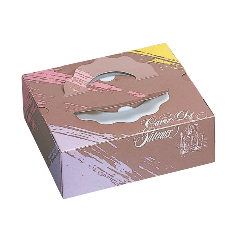 パッケージ中澤 洋菓子箱 ガトー H65 モダン 5寸用 D24230 200枚/袋（ご注文単位1袋）【直送品】