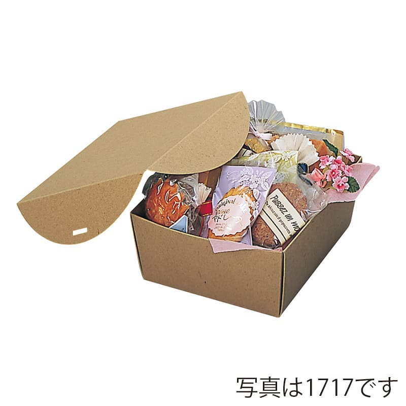パッケージ中澤 焼菓子ギフト箱 パルケース Vタイプ ボード 1414 E14310 100枚/箱（ご注文単位1箱）【直送品】