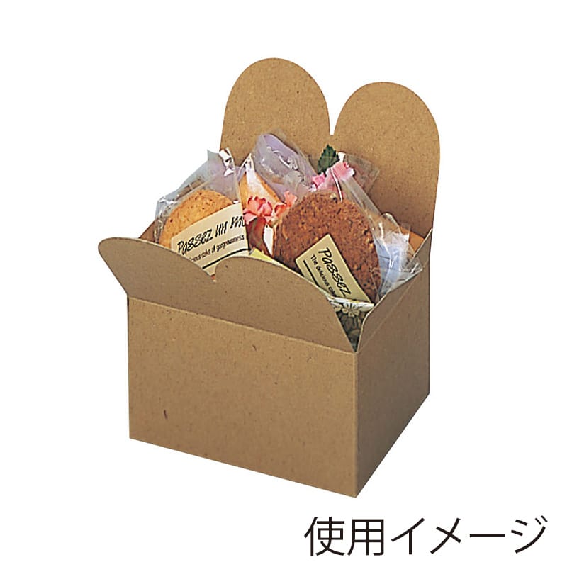 パッケージ中澤 焼菓子ギフト箱 パルケース Sタイプ ボード 912 E14510 200枚/袋（ご注文単位1袋）【直送品】