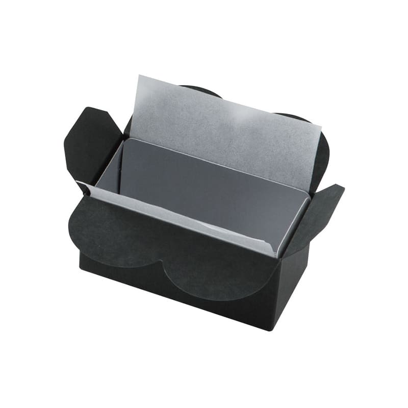 パッケージ中澤 焼菓子ギフト箱 N.Cボックス ブラック NC-T1 F15510 200枚/箱（ご注文単位1箱）【直送品】