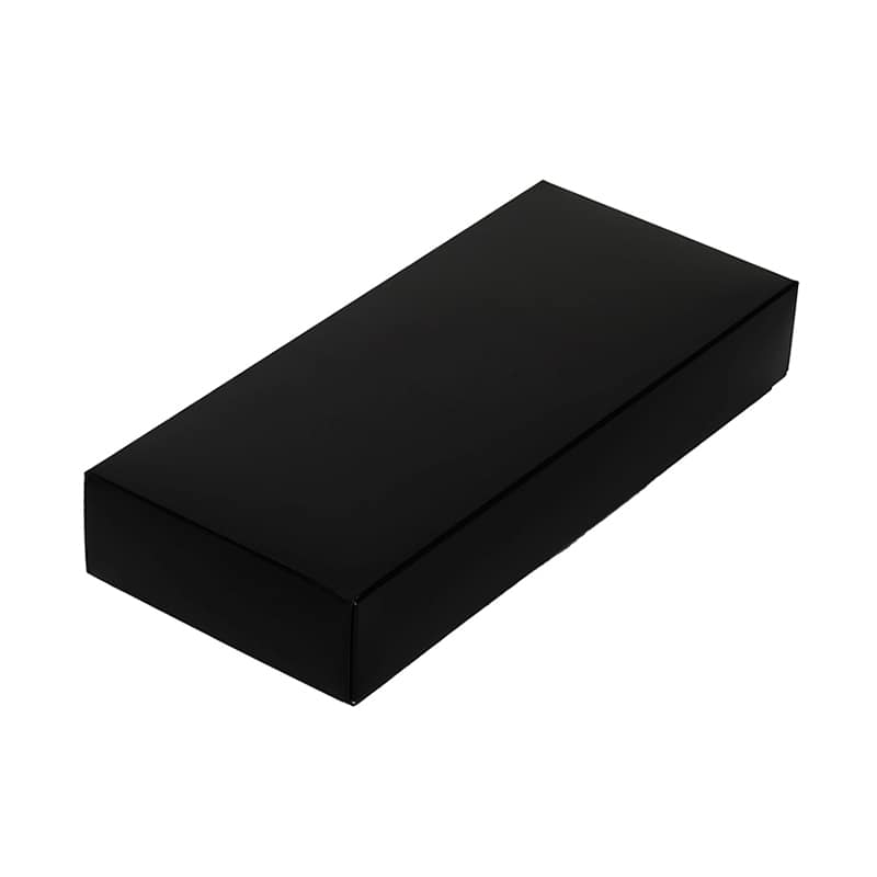 パッケージ中澤 チョコレート箱 RSトリフケース ブラック 10ヶ用 F20470 100枚/箱（ご注文単位1箱）【直送品】