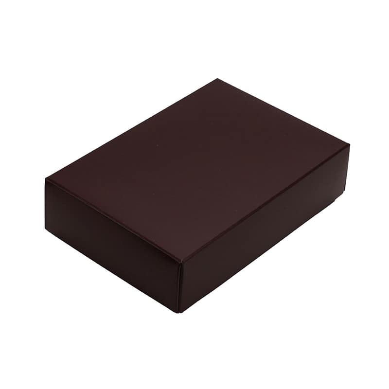 パッケージ中澤 チョコレート箱 RSトリフケース ネーフル 6ヶ用 F20550 100枚/箱（ご注文単位1箱）【直送品】