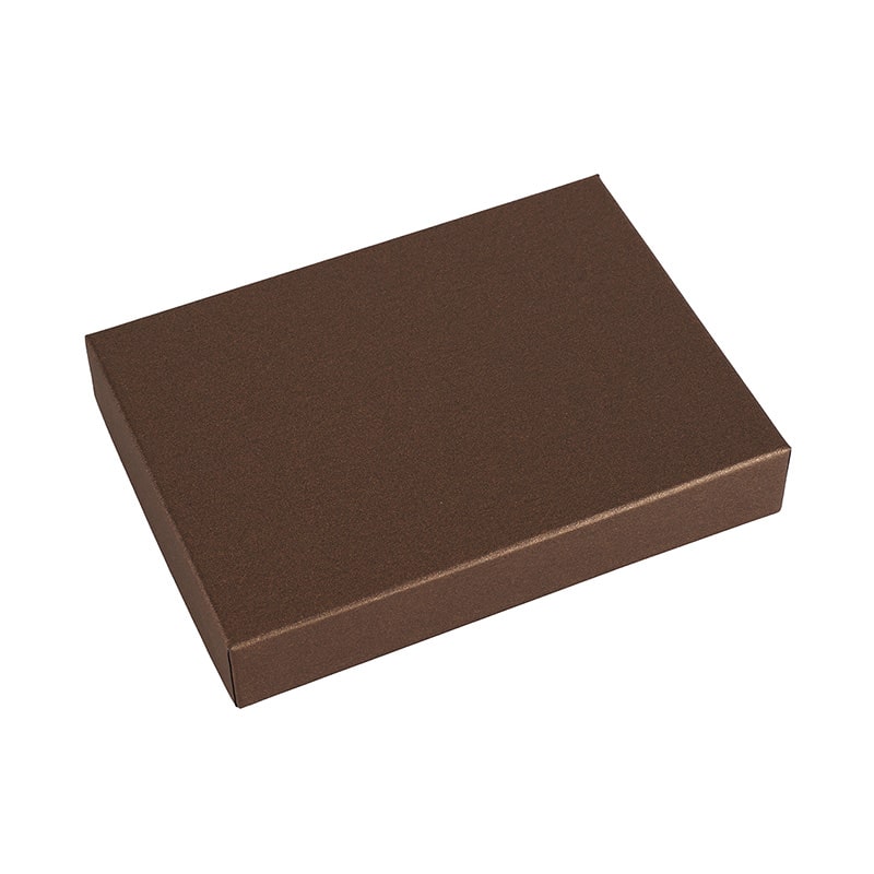 パッケージ中澤 チョコレート箱 貼箱ドリーム 茶 6ヶ用 F32360 30枚/箱（ご注文単位1箱）【直送品】