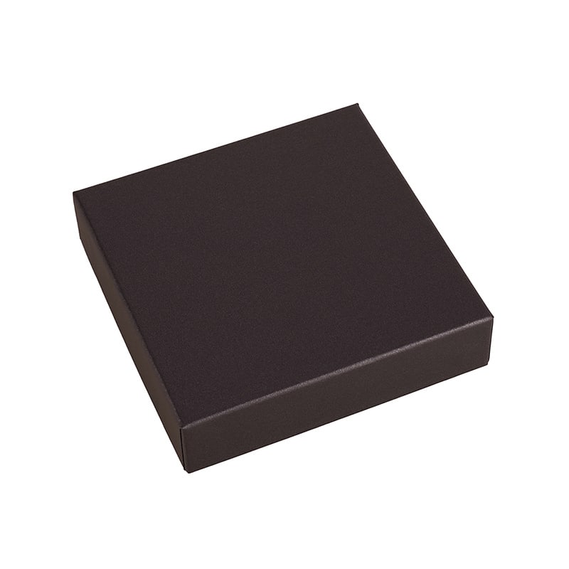 パッケージ中澤 チョコレート箱 貼箱ドリーム 黒 4ヶ用 F32440 30枚/箱（ご注文単位1箱）【直送品】
