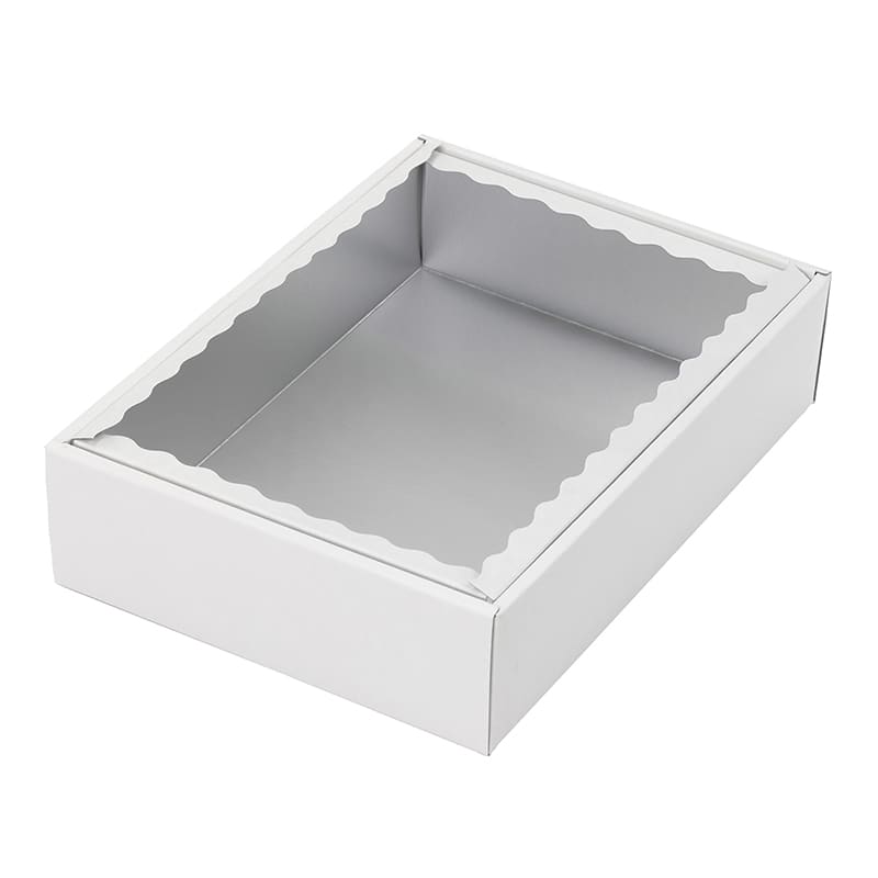 パッケージ中澤 Lゴールドカステラ フチ底・銀内箱L 2斤用 U1733F 100枚/箱（ご注文単位1箱）【直送品】
