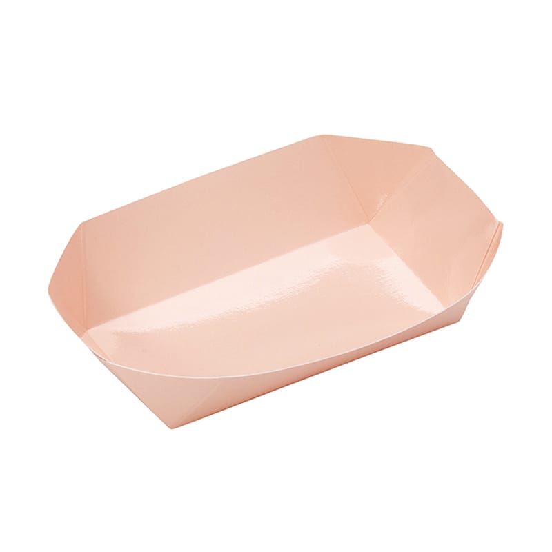 高速シーパック 食品トレー テーパートリオ S ピンク 100枚/袋（ご注文単位6袋）【直送品】