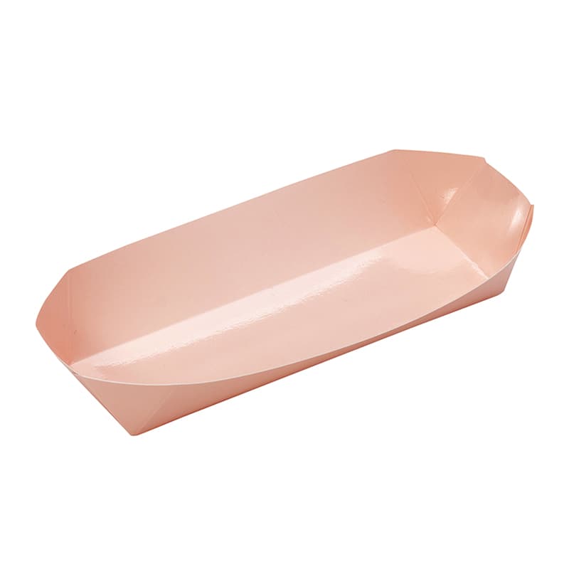 高速シーパック 食品トレー テーパートリオ M ピンク 100枚/袋（ご注文単位6袋）【直送品】