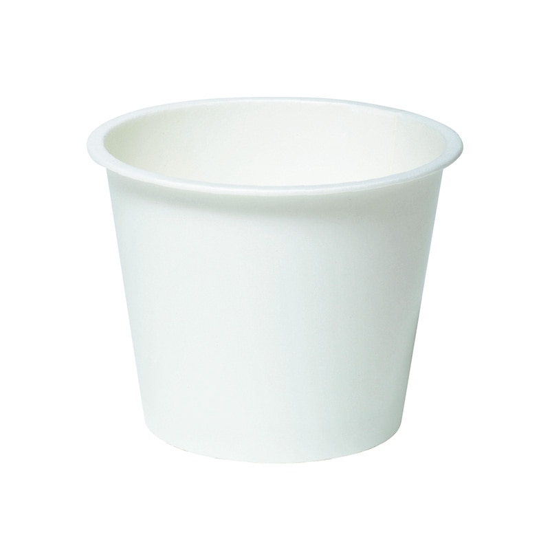 東罐興業 食品向け紙容器 PC-90F　無地 094286(124ml) 2000個/袋（ご注文単位1袋）【直送品】