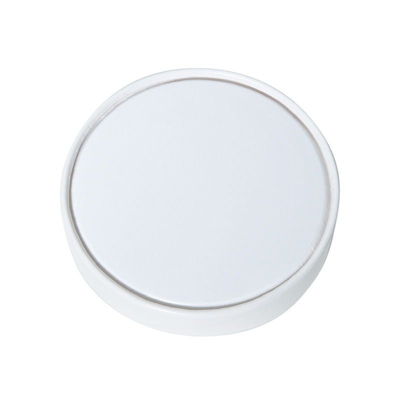 東罐興業 食品向け紙容器用 紙蓋 SI-500T-KF 白無地 050574 400個/袋(ご注文単位1袋)【直送品】