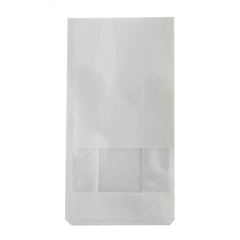 福重 ガス袋 ワントーンスタンドパック スモーキーホワイト GSM-02-W 100枚/束（ご注文単位5束）【直送品】