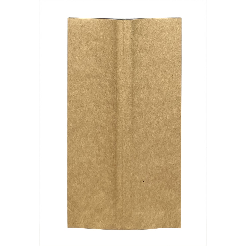 珈琲袋　アルミ蒸着クラフトブレスライン 薄型ガゼット袋　100g SBL-K1120　1000枚/袋（ご注文単位1袋）【直送品】