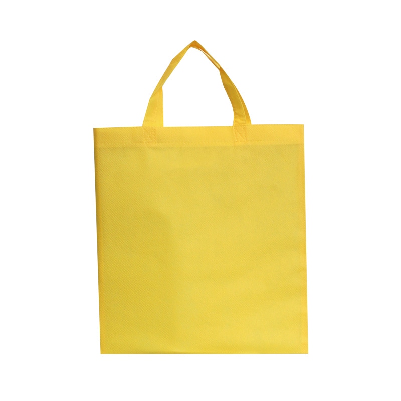敷島産業 手提げ不織布バッグ　A4サイズバッグ 口止めテープなし 黄色　30922 10枚/袋（ご注文単位20袋）【直送品】