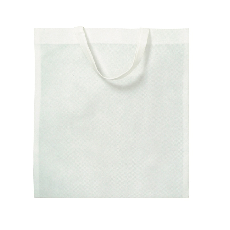 敷島産業 手提げ不織布バッグ　A4サイズバッグ 口止めテープ付き 白　30334 10枚/袋（ご注文単位20袋）【直送品】