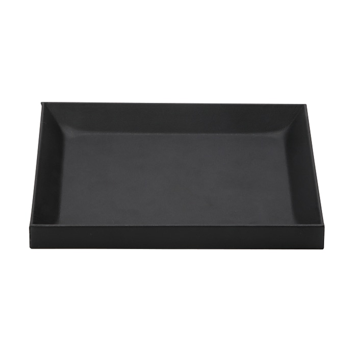 合皮トレー S　黒 11548-S 1個（ご注文単位2個）【直送品】