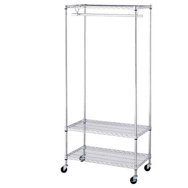 ストア・エキスプレス ワイヤーラック 棚3段・丸バー D45cm 61-62-12-1 1台(ご注文単位1台)【直送品】