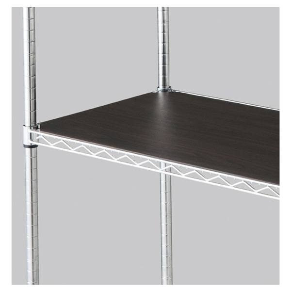 ストア・エキスプレス ワイヤーラックスチール棚用木製シート D45.7cm用 61-65-4-2 1枚(ご注文単位1枚)【直送品】