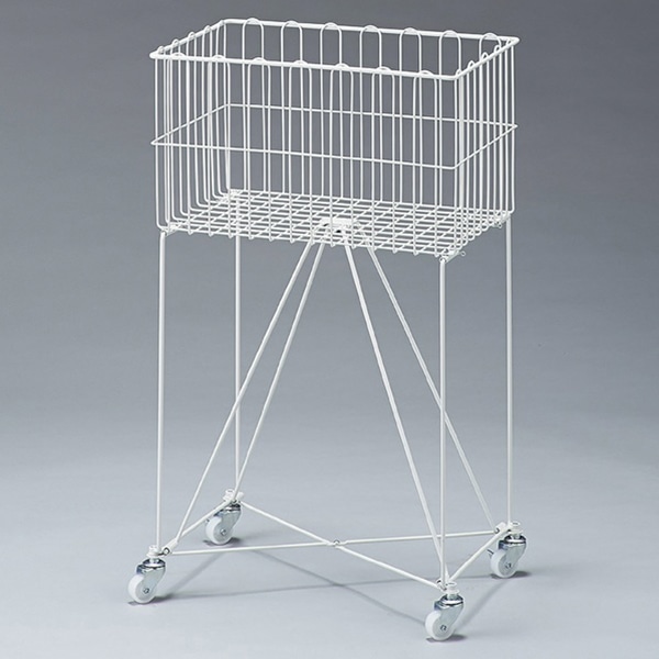 ストア・エキスプレス スモールバスケットワゴン　深型 W45×D30cm 61-113-3-1 1台（ご注文単位1台）【直送品】