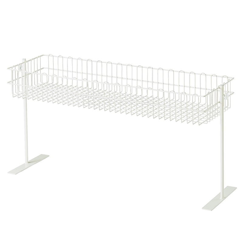 ストア・エキスプレス ワゴン用上置きカゴ　白　W120cm用  61-112-7-2 1台（ご注文単位1台）【直送品】