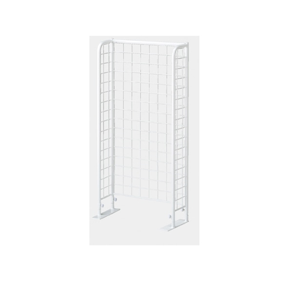 ストア・エキスプレス スリムネットラック　本体　白  61-427-15-1 1台（ご注文単位1台）【直送品】