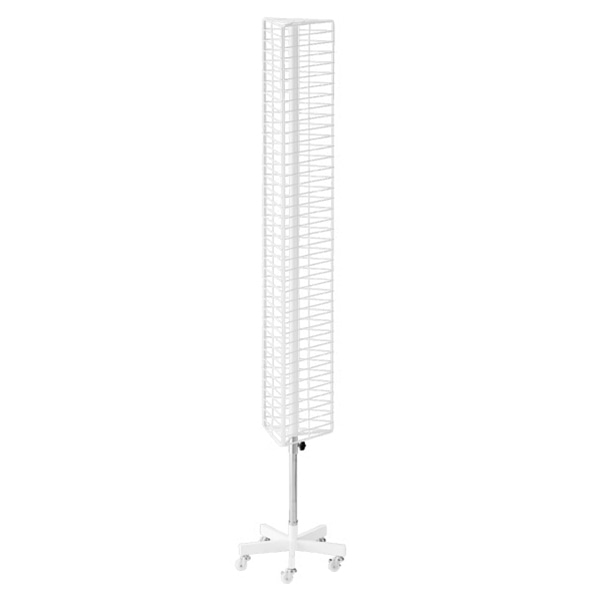 ストア・エキスプレス スリム回転ネット什器　三角  61-126-7-1 1台（ご注文単位1台）【直送品】