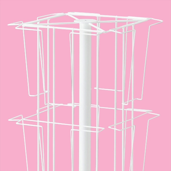 ストア・エキスプレス 5列4面回転カタログ入れ  61-127-4-1 1台（ご注文単位1台）【直送品】