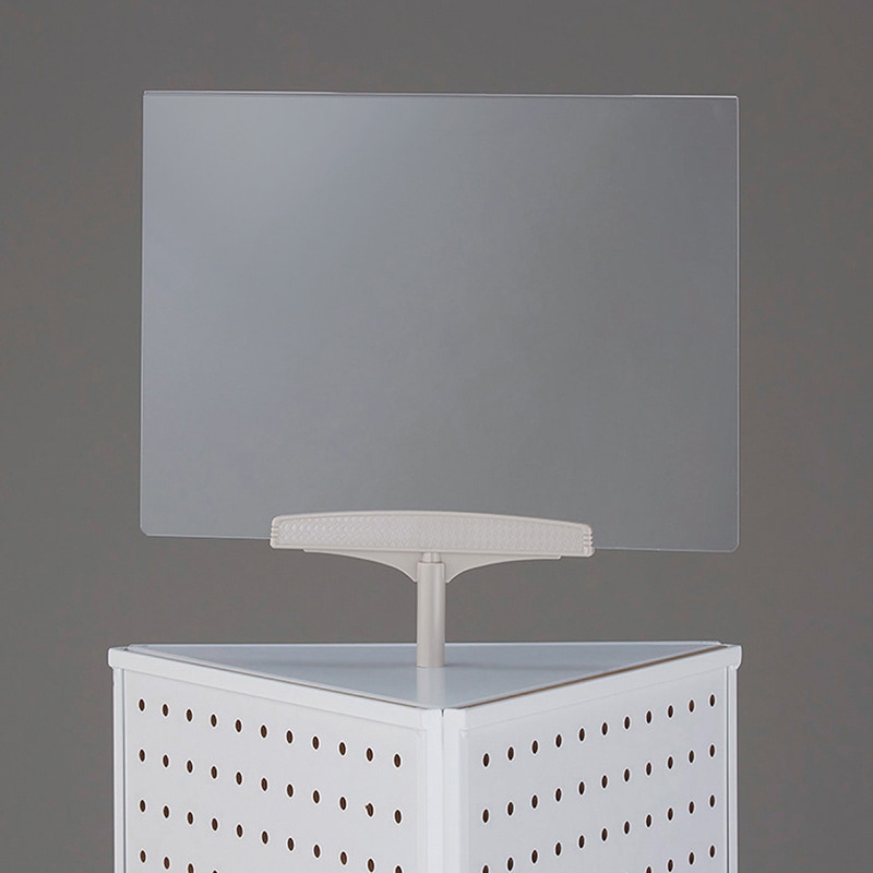 ストア・エキスプレス 回転什器用ポップ立て　A4  61-778-74-3 1個（ご注文単位1個）【直送品】