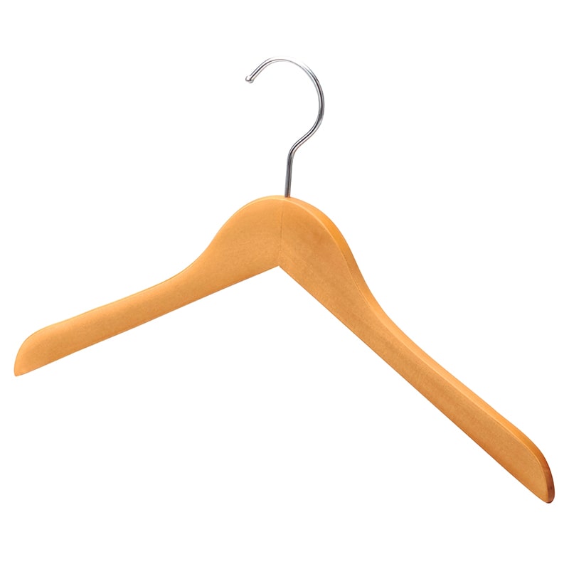 ストア・エキスプレス 木製ハンガー　ナチュラル　平型W38cmまとめ買い  61-799-17-3 1セット（ご注文単位1セット）【直送品】