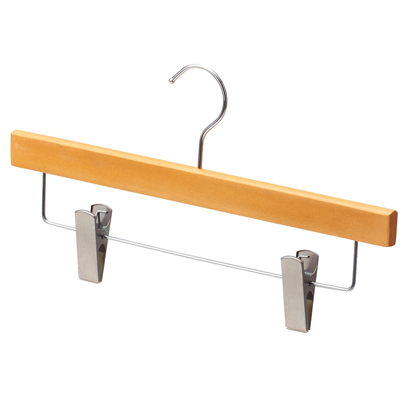 ストア・エキスプレス 木製ボトムハンガー　ナチュラル　まとめ買い  61-799-21-2 1セット（ご注文単位1セット）【直送品】