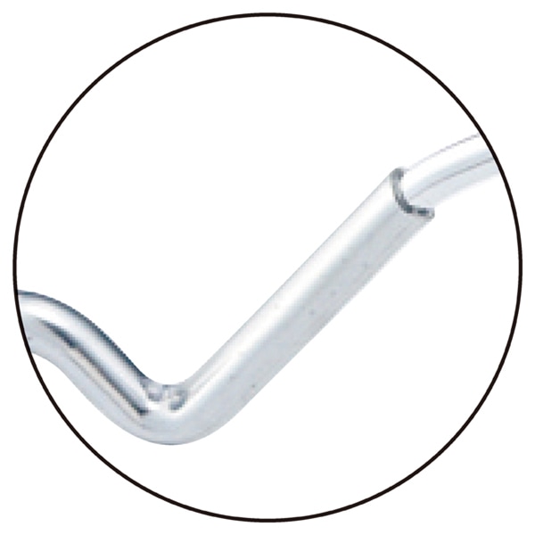 ストア・エキスプレス スチール製ハンガー W38cm クロームまとめ買い 61-194-1-5 1セット(ご注文単位1セット)【直送品】