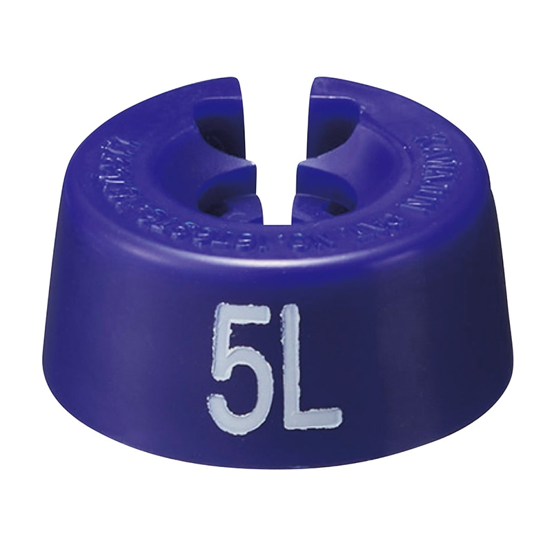 >ストア・エキスプレス サイズチップ 5L 紺 61-758-6-7 1セット(ご注文単位1セット)【直送品】