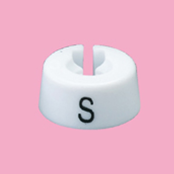 ストア・エキスプレス サイズチップ　白　S  61-200-6-1 1セット（ご注文単位1セット）【直送品】