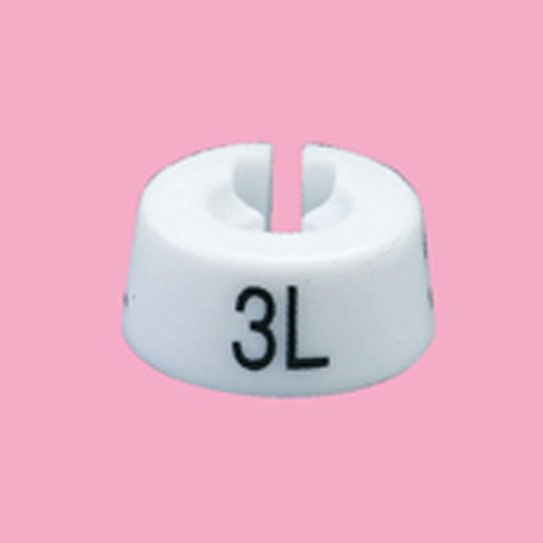 ストア・エキスプレス サイズチップ　白　3L  61-200-6-5 1セット（ご注文単位1セット）【直送品】