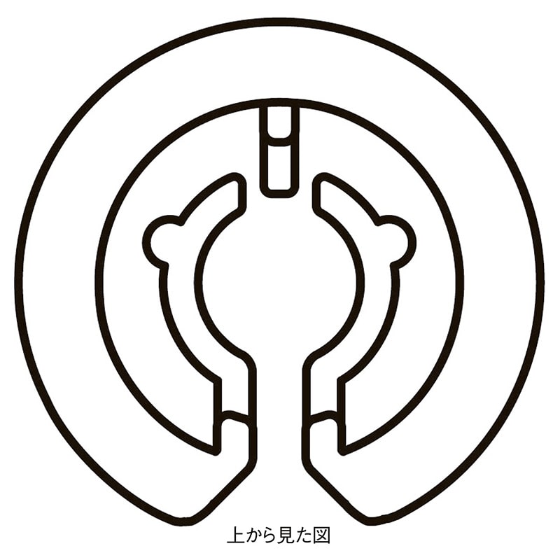 ストア・エキスプレス サイズチップ スリムタイプ スケルトン M 61-200-11-2 1セット(ご注文単位1セット)【直送品】