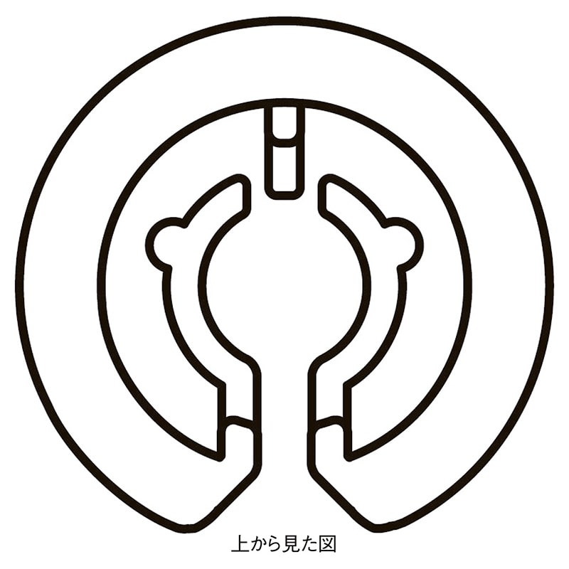 ストア・エキスプレス サイズチップ スリムタイプ 黒 S 61-200-12-1 1セット(ご注文単位1セット)【直送品】