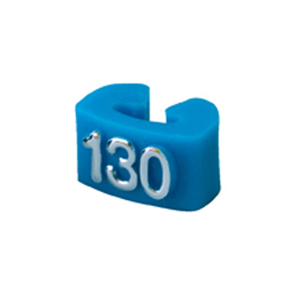 ストア・エキスプレス サイズチップ　子供用　130　青  61-200-15-7 1セット（ご注文単位1セット）【直送品】