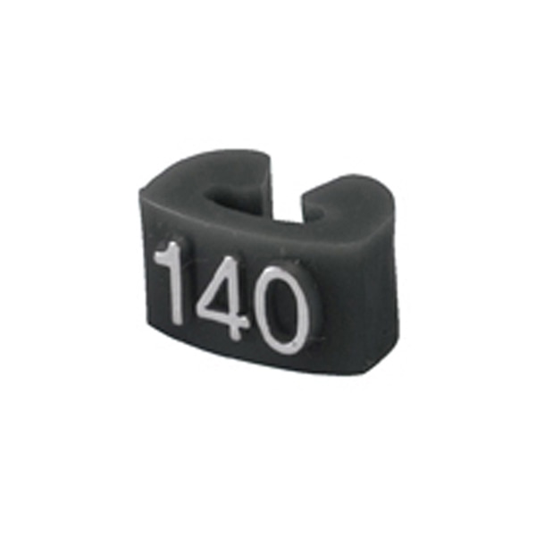 ストア・エキスプレス サイズチップ 子供用 140 グレー 61-200-15-8 1セット(ご注文単位1セット)【直送品】