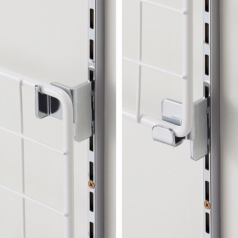 ストア・エキスプレス ネット用スリット取付け金具  61-128-6-1 1セット（ご注文単位1セット）【直送品】