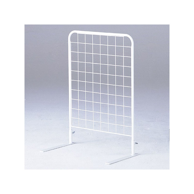 ストア・エキスプレス 卓上ネットスタンド 白 W43×D25×H60cm 61-127-9-1 1台(ご注文単位1セット)【直送品】