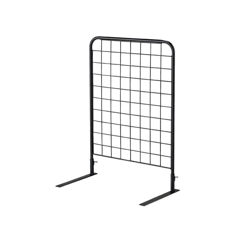 ストア・エキスプレス 卓上ネットスタンド 黒 W43×D25×H60cm 61-127-9-2 1台(ご注文単位1セット)【直送品】