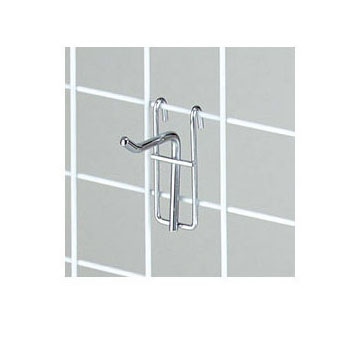 ストア・エキスプレス ネット用フック(φ5mm)クローム L5cm φ5mm 61-427-17-1 1セット(ご注文単位1セット)【直送品】